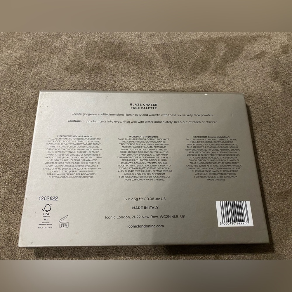ICONIC contour palette